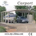 Polycarbonate and Aluminum Carport for Car Shed